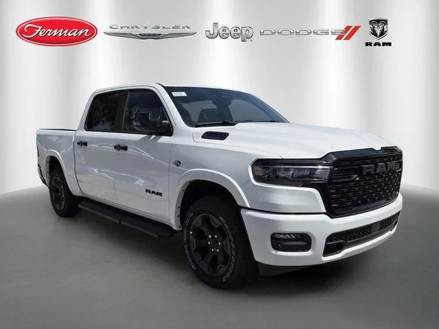 New 2026 Bright White Clear-Coat Exterior Paint RAM Big Horn/Lone Star image 1