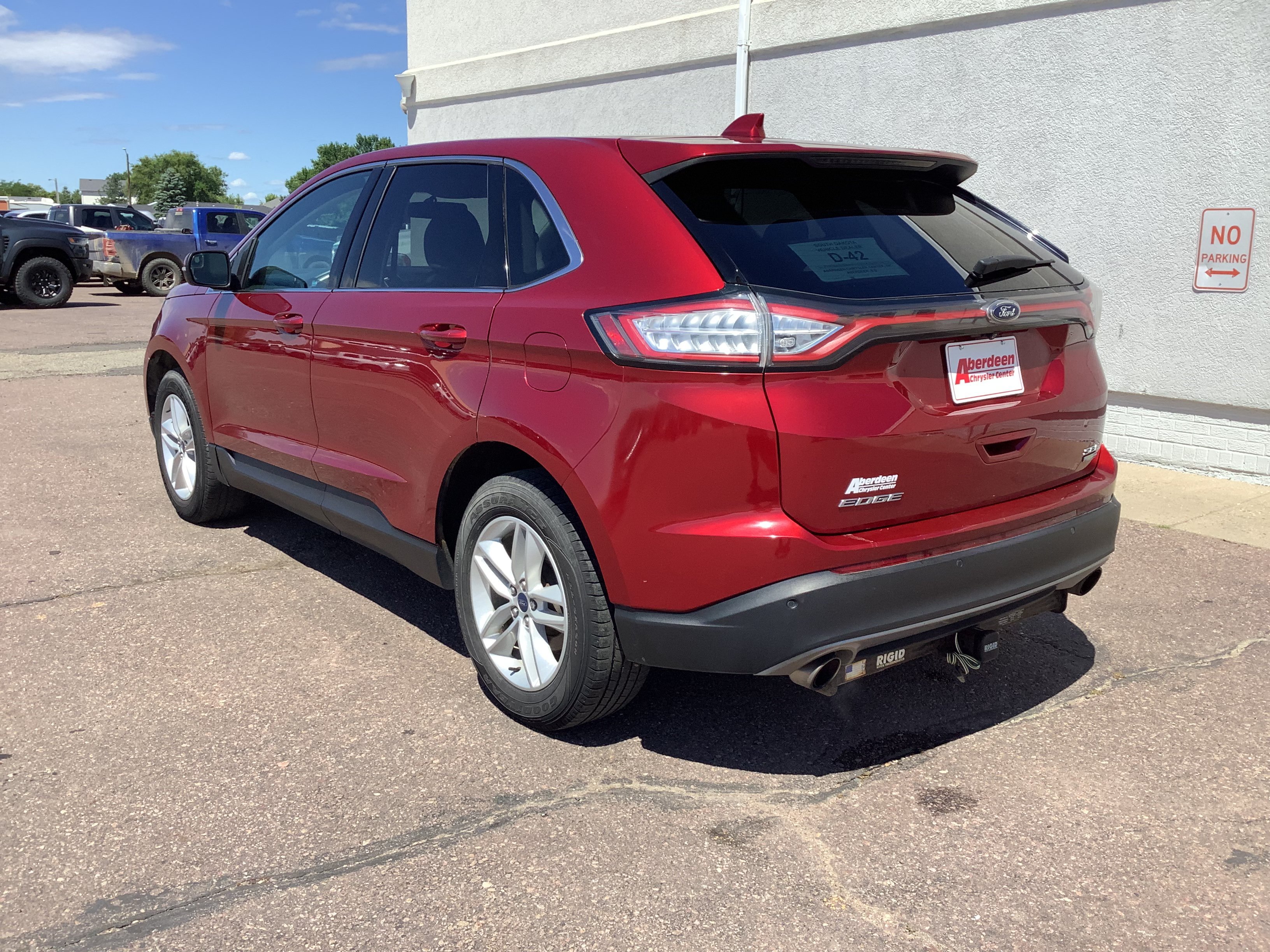 Used 2018 Red Ford SEL image 7