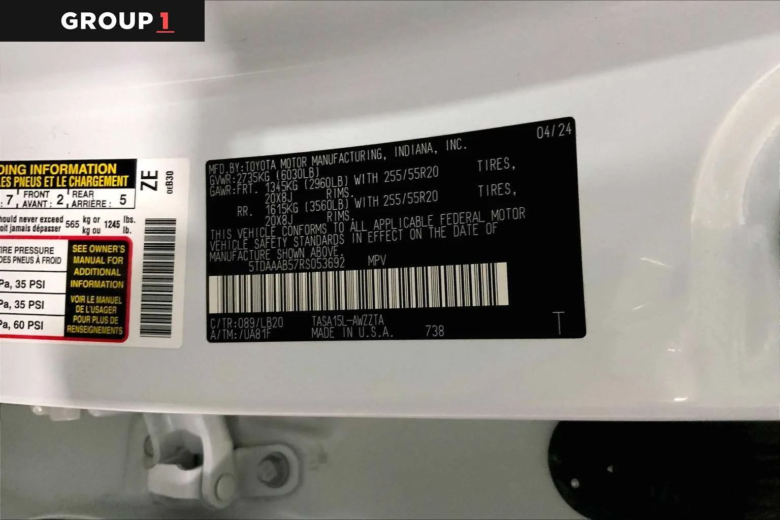 Certified Used 2024 Wind Chill Pearl Toyota Platinum image 37