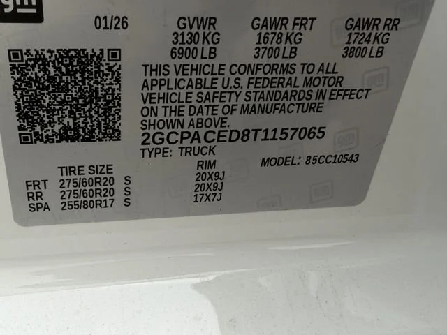 New 2026 Summit White Chevrolet LT image 20