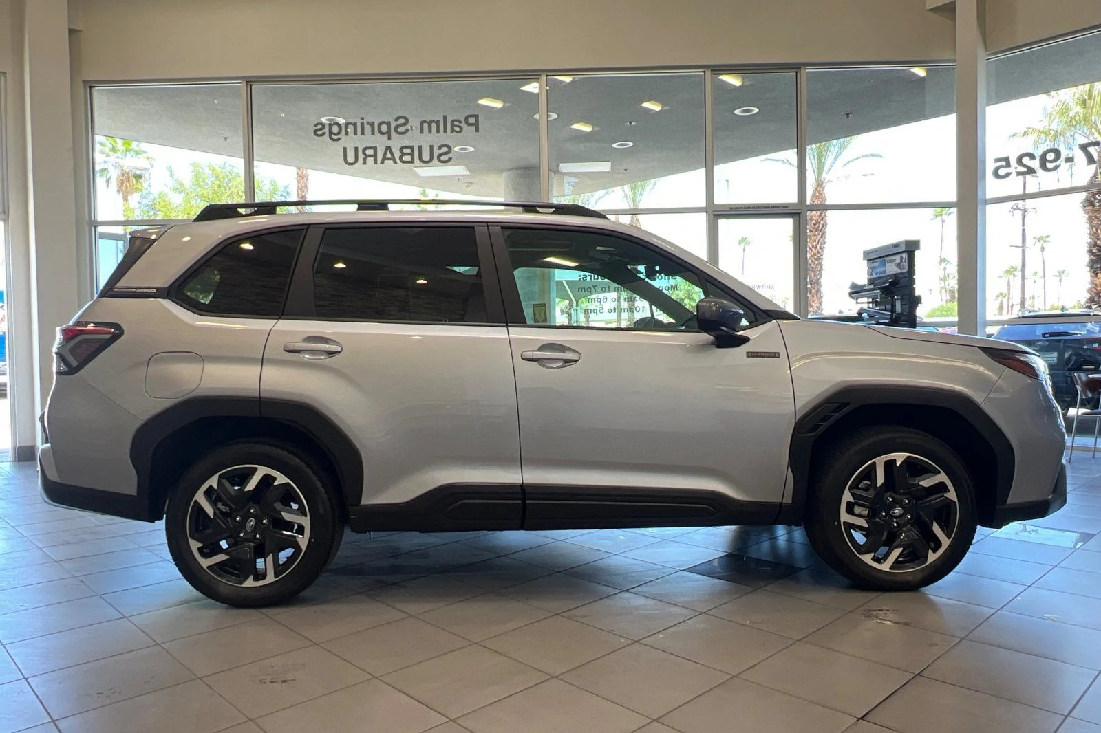 New 2026 Silver Subaru Premium Hybrid image 6