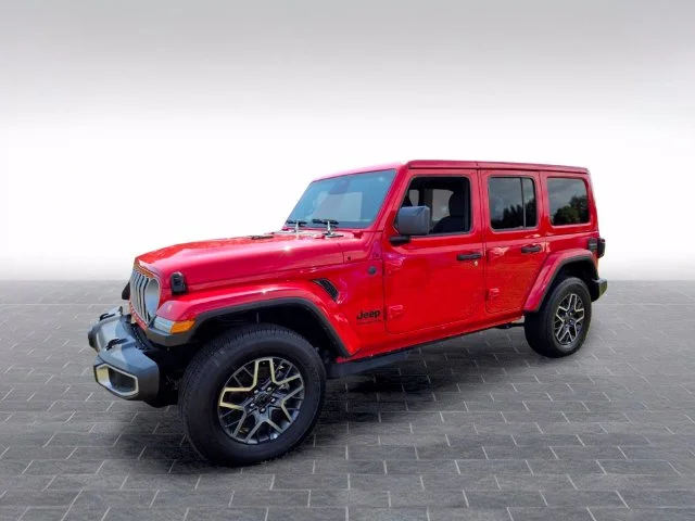 Used 2026 Red Jeep Sahara image 3