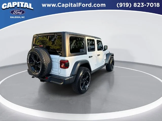 Used 2020 White Jeep Unlimited Sport Altitude image 8