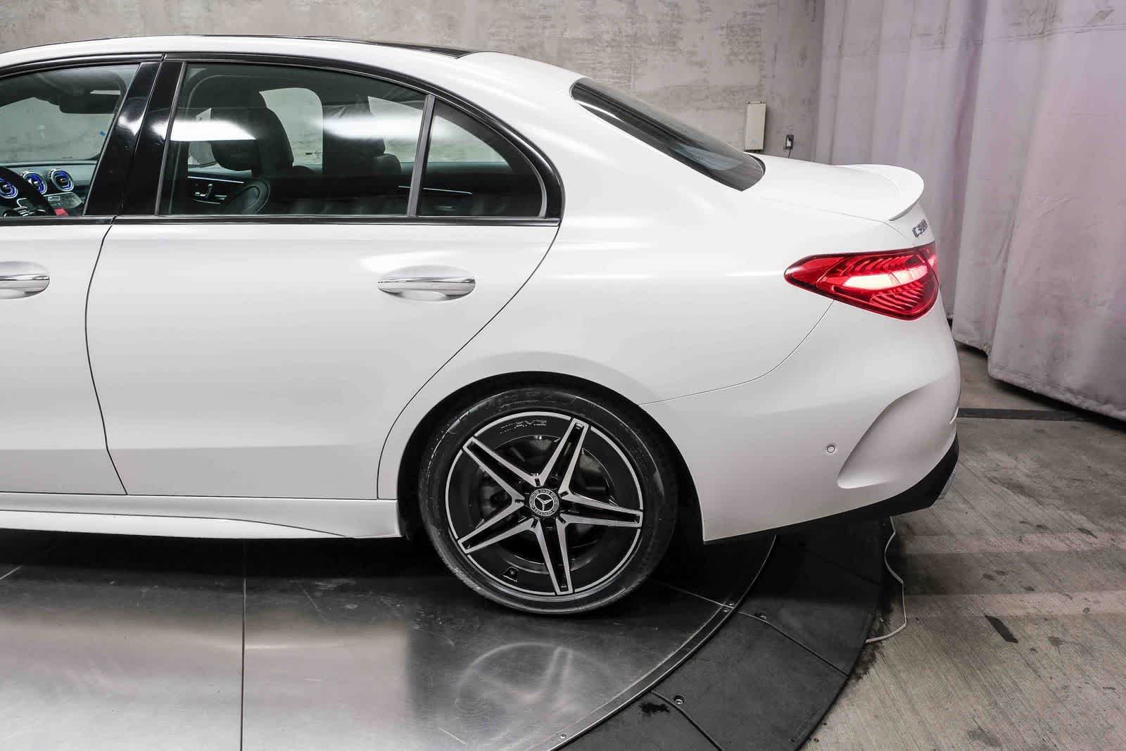 Certified Used 2022 Polar White Mercedes-Benz C 300 image 8
