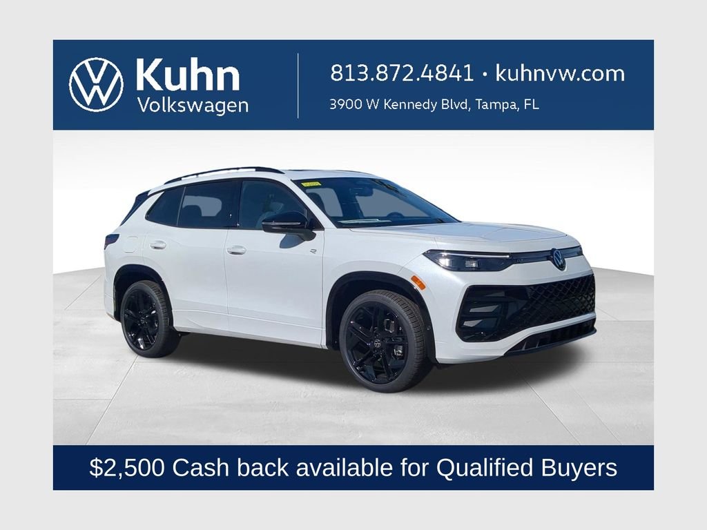 New 2026 White/off-white Volkswagen 2.0T SE R-Line Black image 1