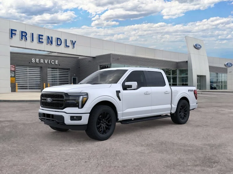 New 2026 Star White Metallic Tri-Coat Ford Lariat® image 36