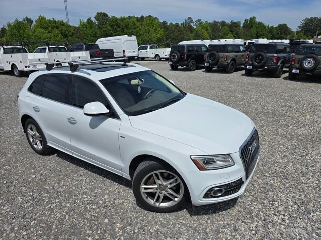 Used 2016 Glacier White Metallic Audi 3.0T Premium Plus image 2