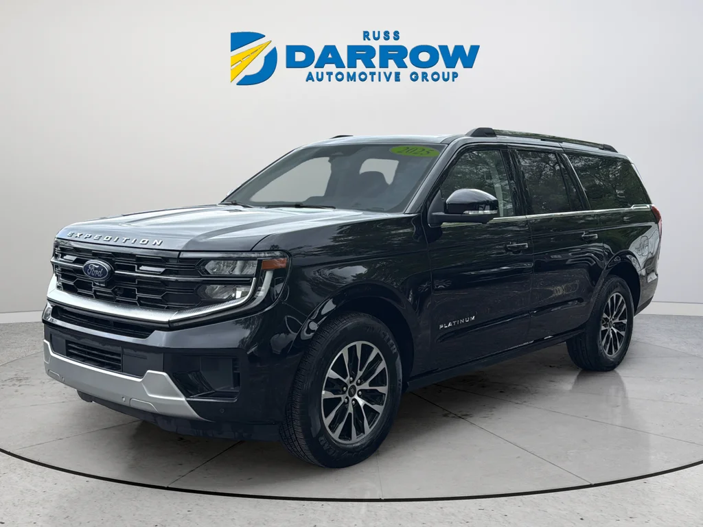 Used 2025 Black Ford Platinum image 1