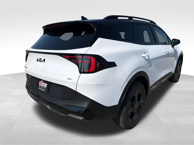 New 2027 Glacial White Pearl / Black Ro Kia X-Line image 7