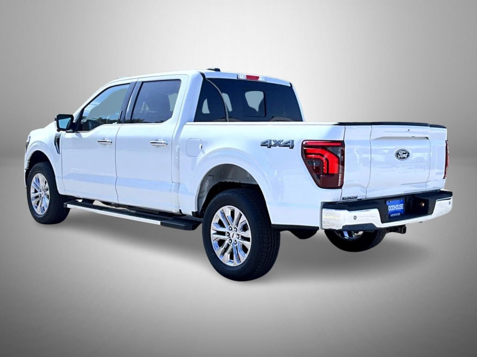 New 2026 Star White Metallic Tri-Coat Ford Lariat image 7