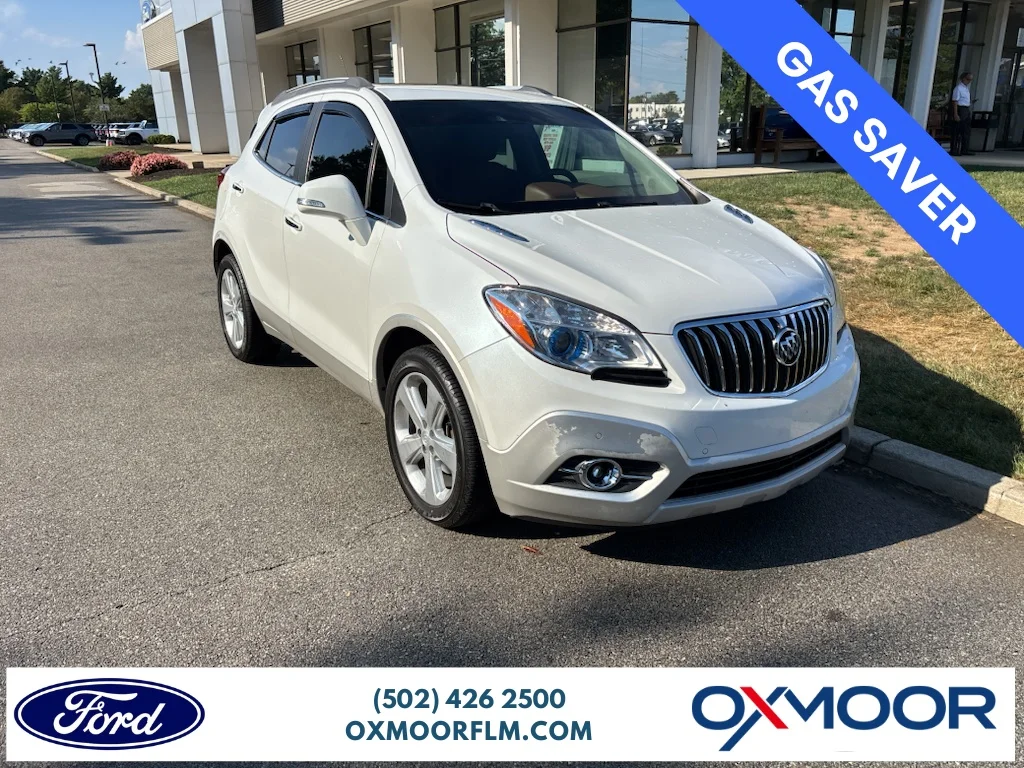 Used 2015 White Pearl Tri-Coat Buick Premium image 1