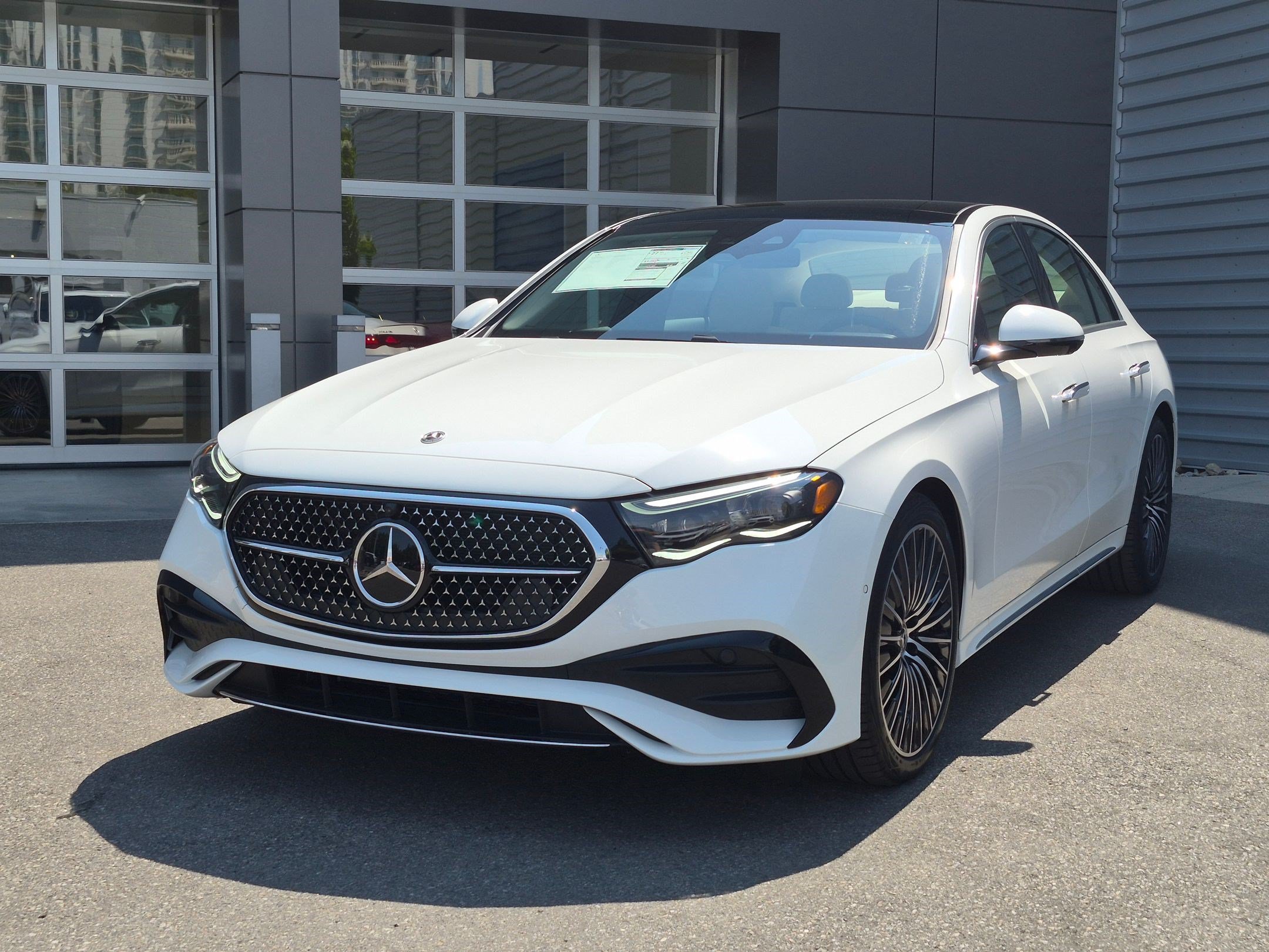 New 2027 Polar White Mercedes-Benz E 350 image 8