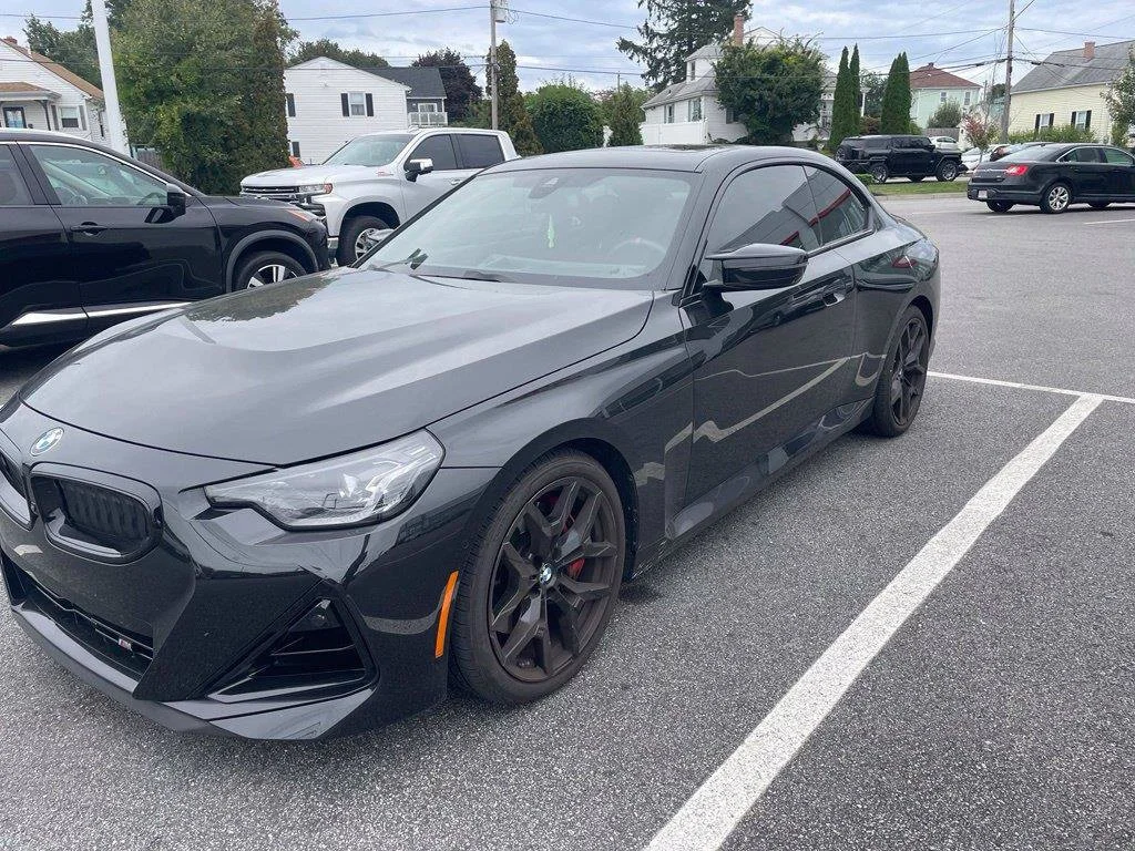 Used 2025 Black Sapphire Metallic BMW M240i image 5