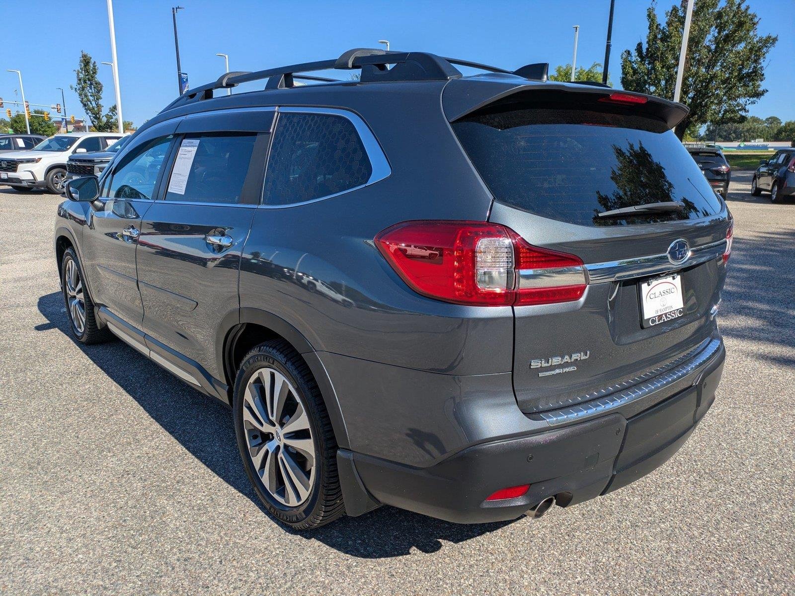 Used 2021 Magnetite Gray Metallic Subaru Touring image 6