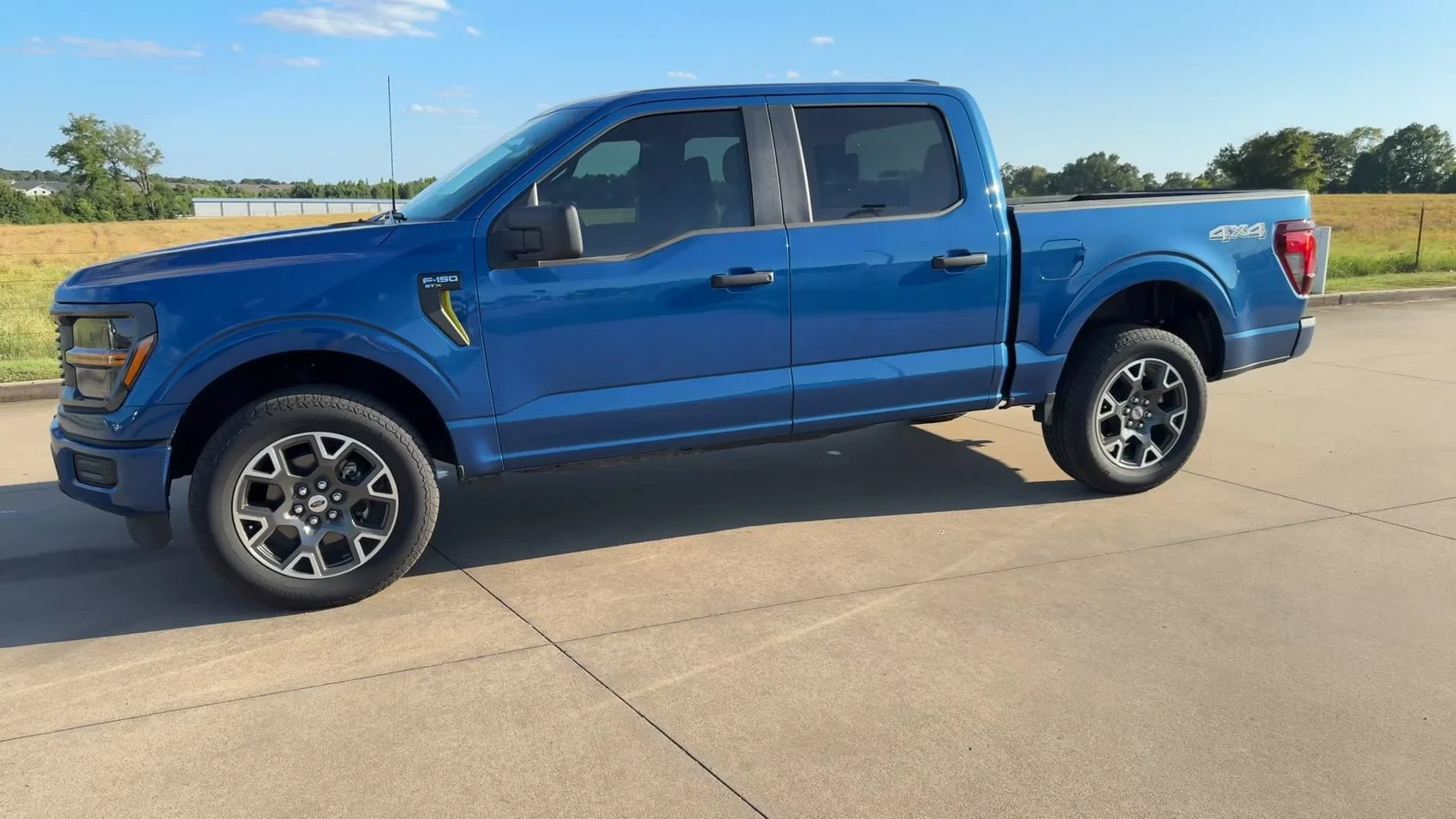 Used 2025 Blue Metallic Ford STX image 4