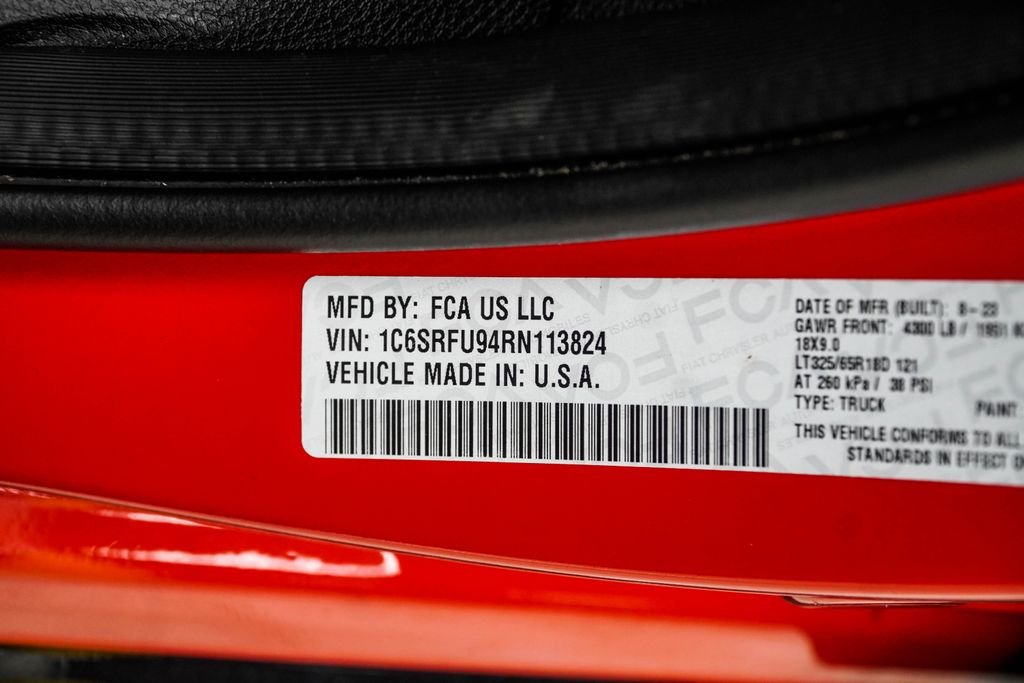 Used 2024 Red Ram TRX image 54