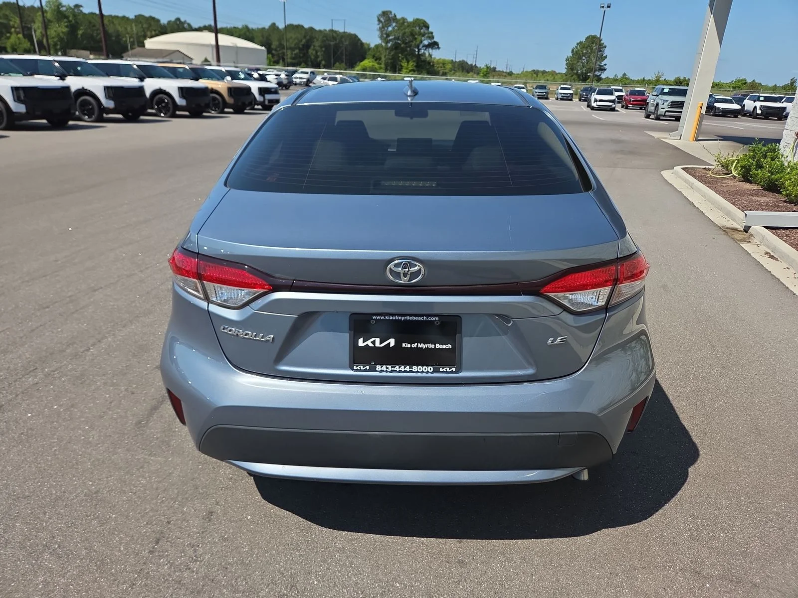 Used 2021 Celestite Toyota LE image 4