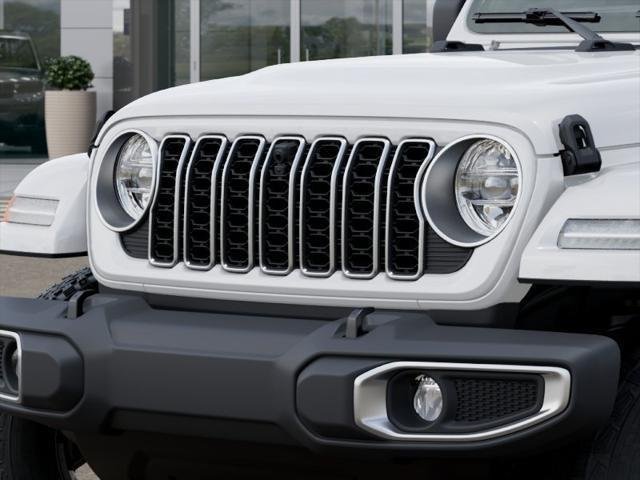 New 2026 Bright White Clear-Coat Exterior Paint Jeep Sahara image 89
