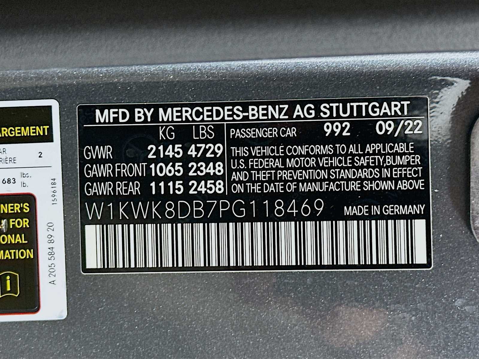 Used 2023 Selenite Grey Metallic Mercedes-Benz C 300 image 32