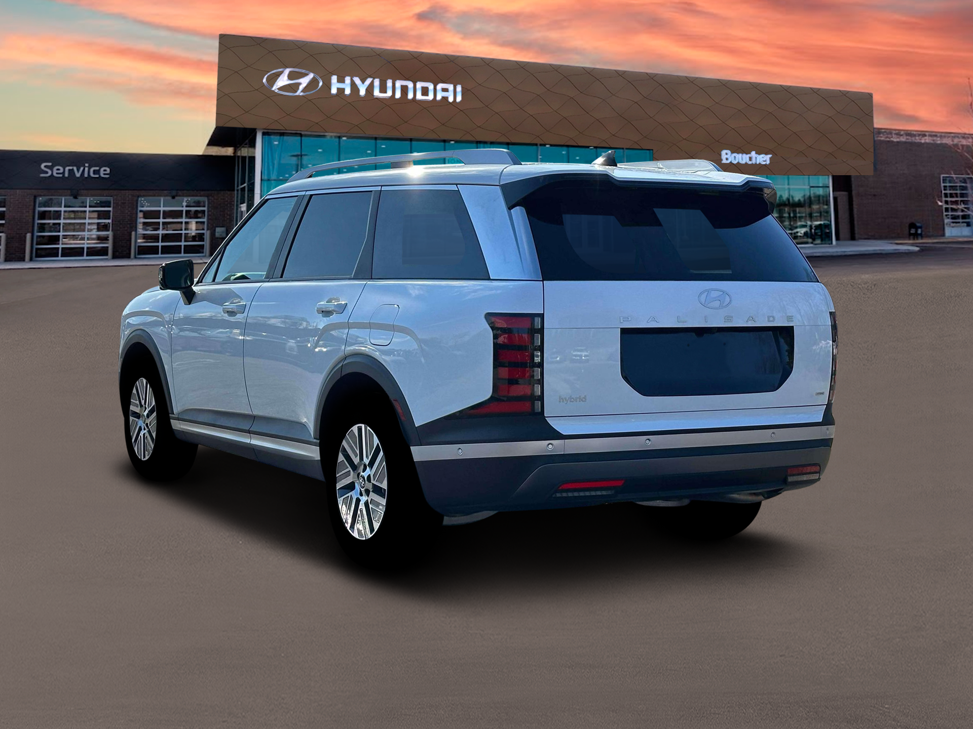 New 2026 Creamy White Pearl Hyundai SEL Premium 7P image 5