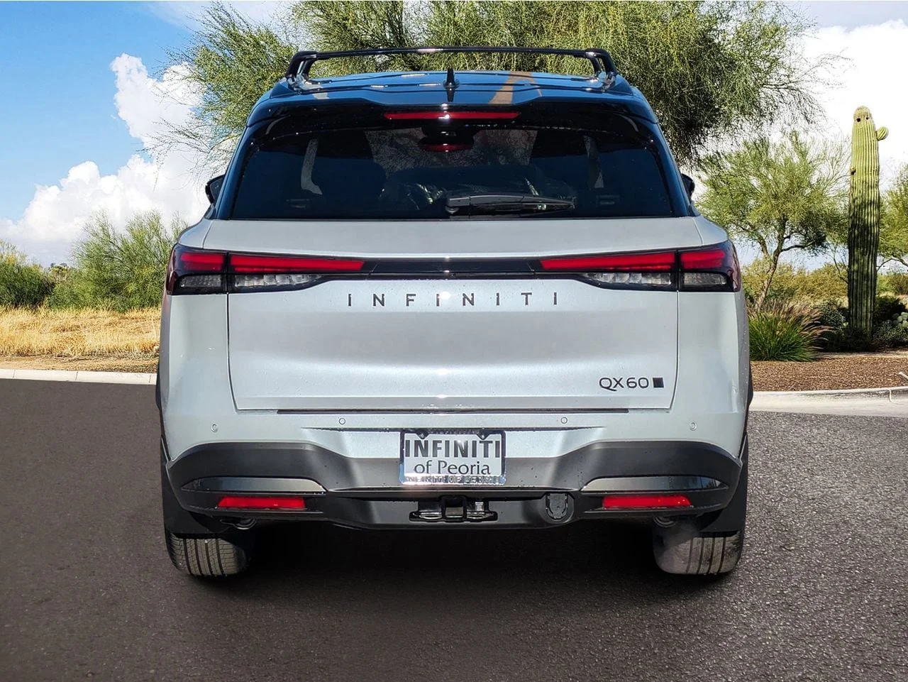 Certified Used 2026 Radiant White Black Obsidian INFINITI Autograph image 5