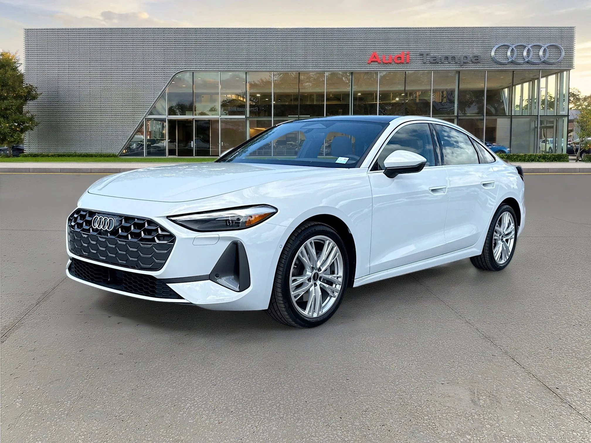 New 2026 Glacier White Metallic Audi Premium image 7