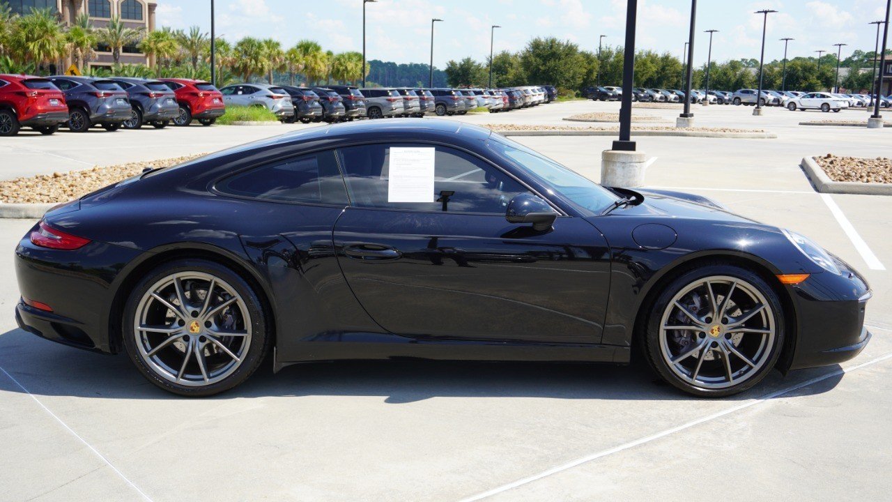 Used 2017 Black Porsche Carrera image 5