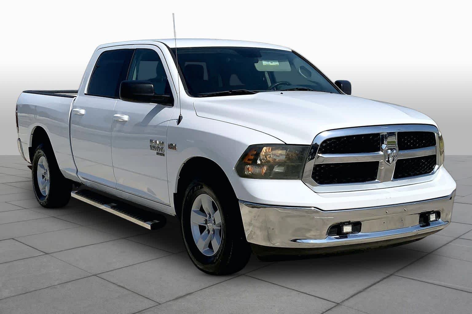 Used 2019 Bright White Clearcoat Ram SLT image 3