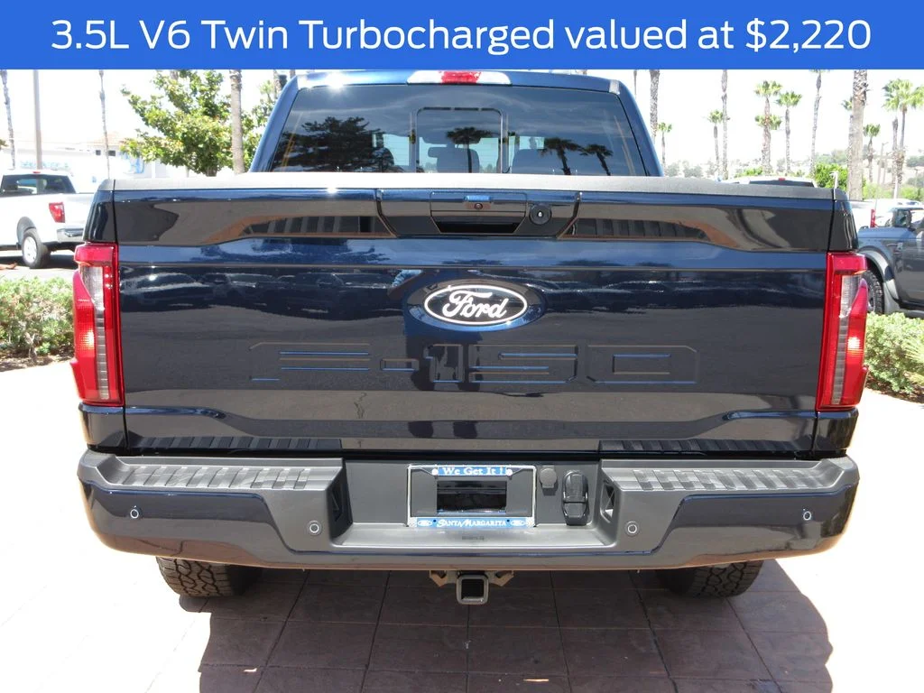 New 2026 Antimatter Blue Metallic Ford XLT image 3