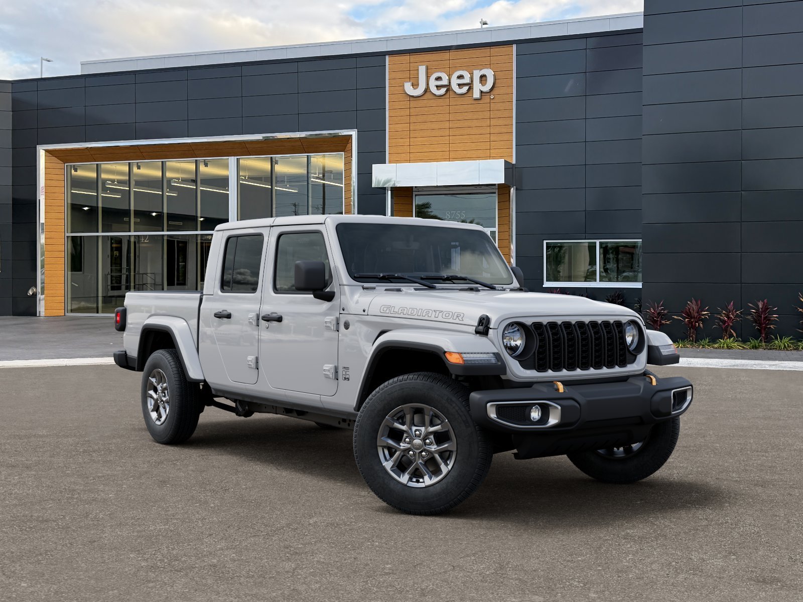 New 2026 Bright White Clear-Coat Exterior Paint Jeep 85th Anniversary Edition image 5
