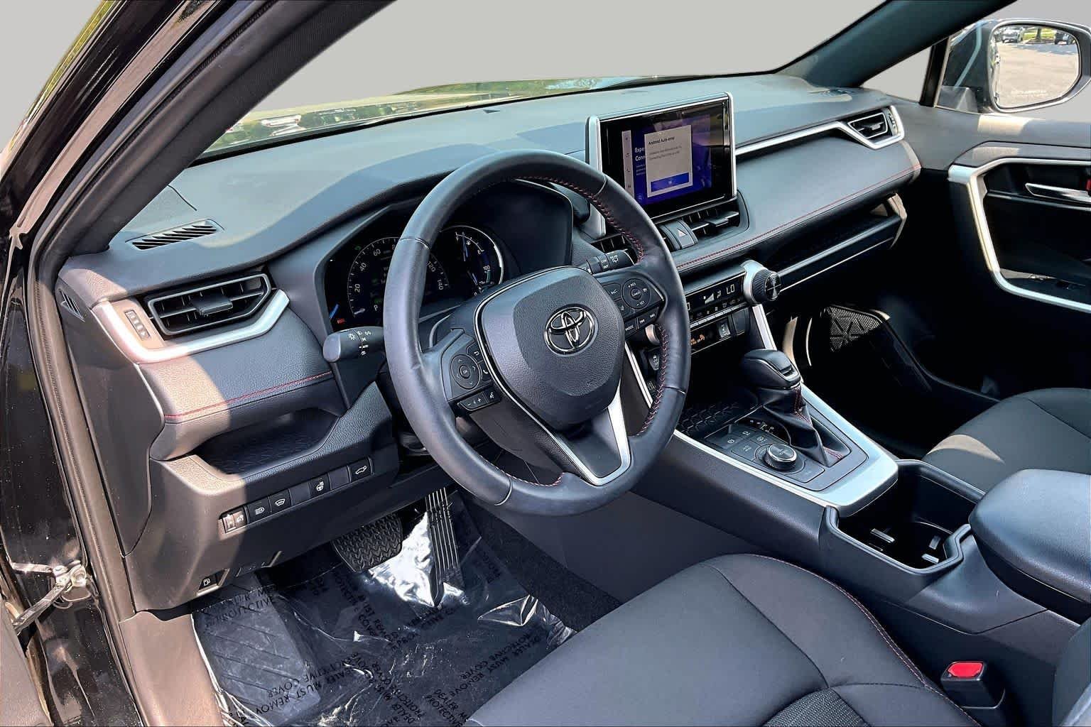Used 2023 Midnight Black Metallic Toyota SE image 18