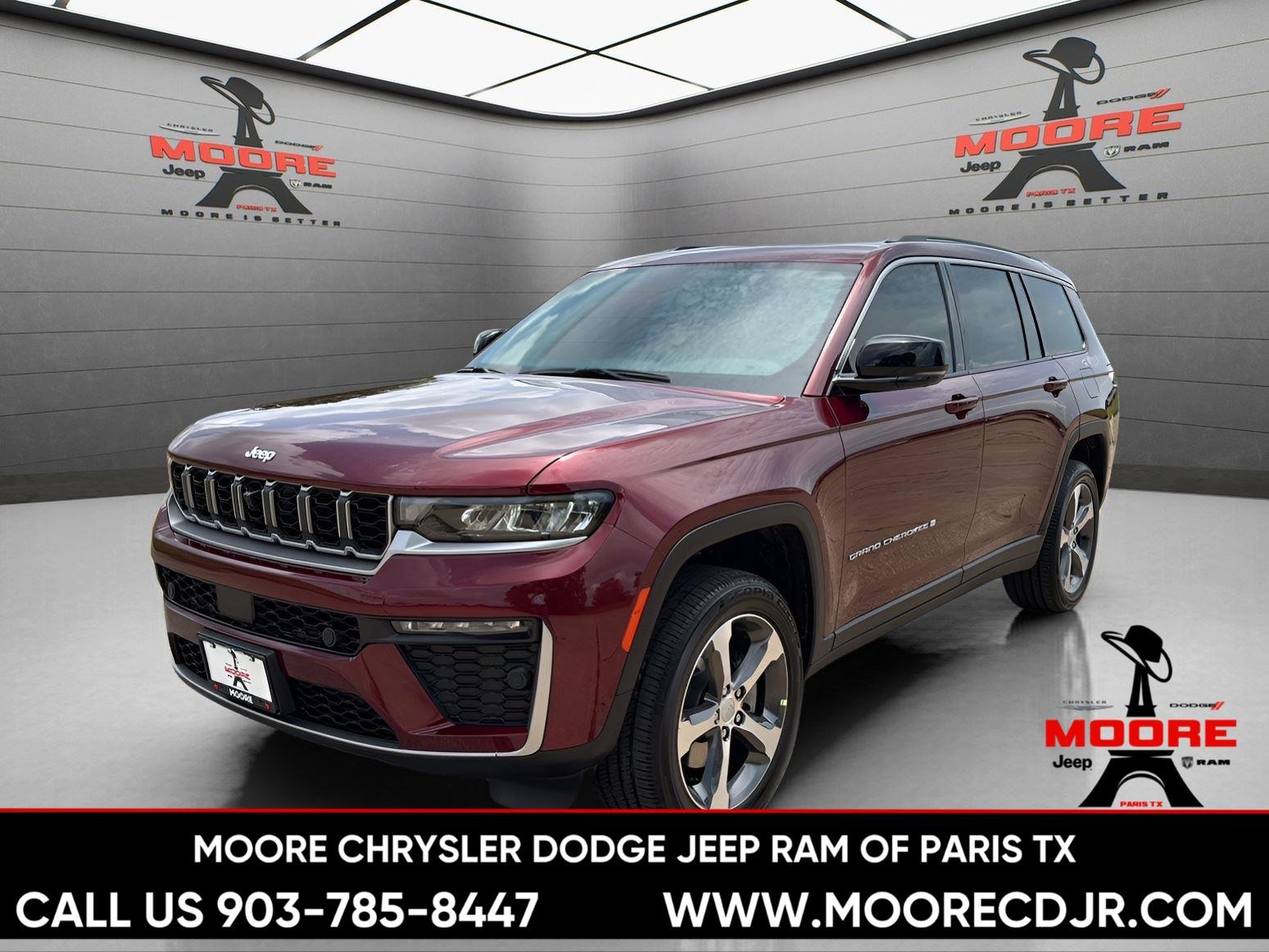 New 2026 Velvet Red Pearl-Coat Exterior Paint Jeep Limited image 3