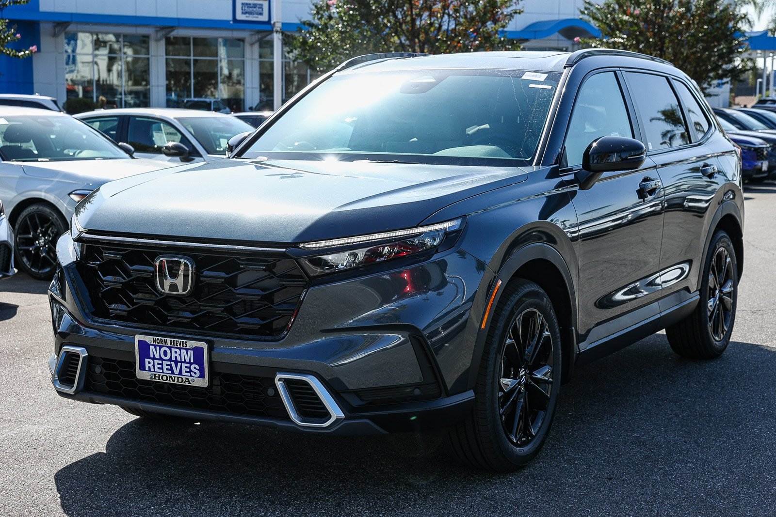 New 2027 Meteorite Gray Metallic Honda Sport Touring AWD image 3