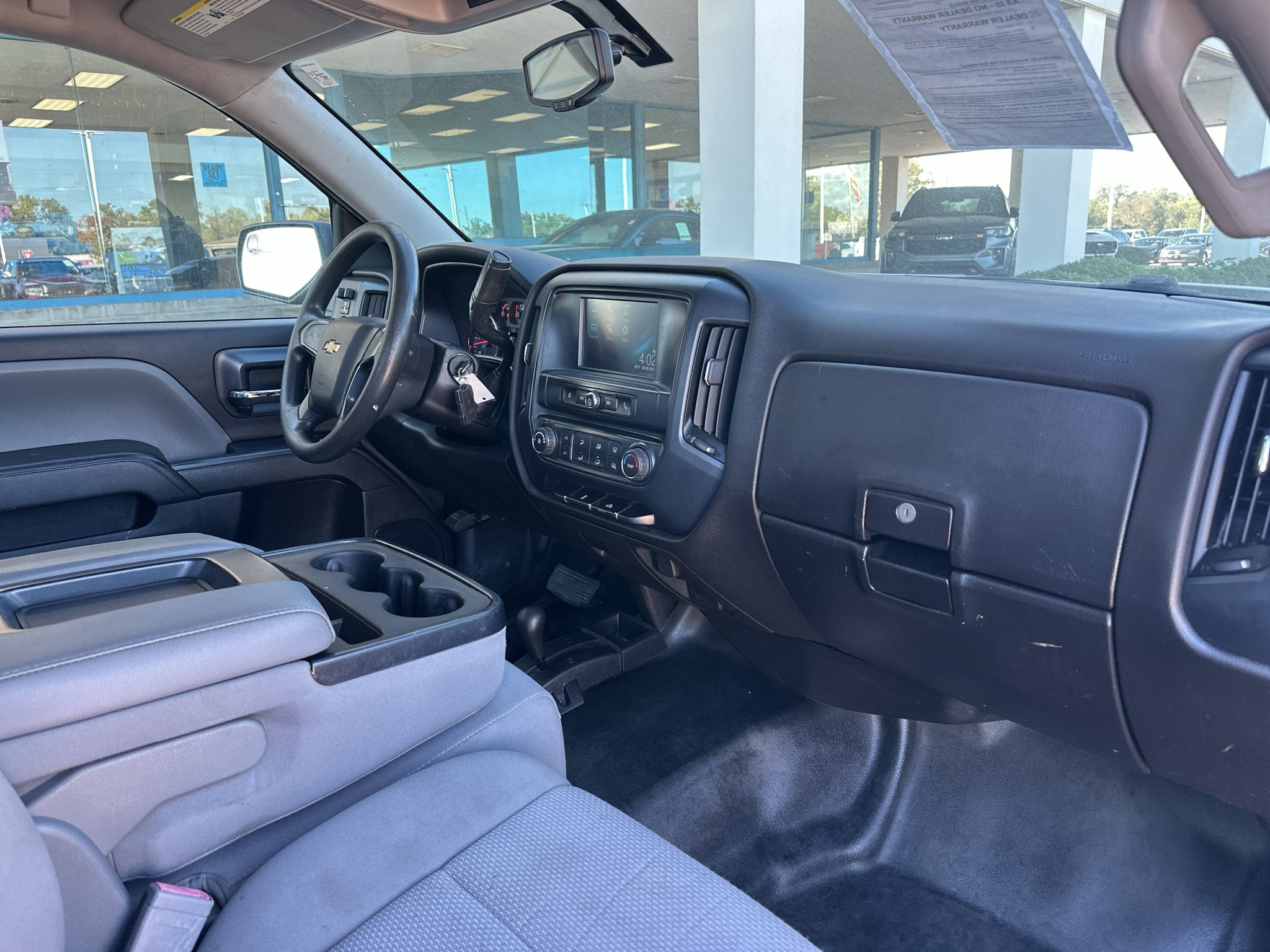 Used 2018 Silver Ice Metallic Chevrolet Work Truck image 4