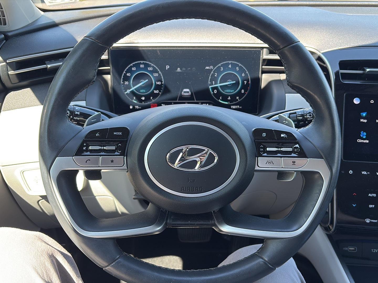 Used 2023 Intense Blue Hyundai Limited image 17