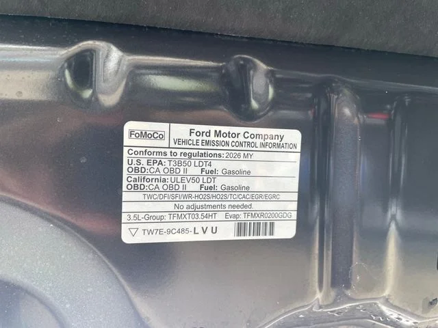 New 2026 Dark Matter Gray Metallic Ford Tremor® image 36