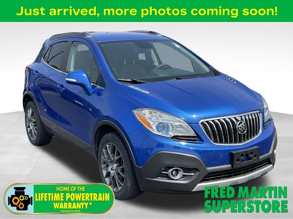 Used 2016 Brilliant Blue Metallic Buick Sport Touring image 1