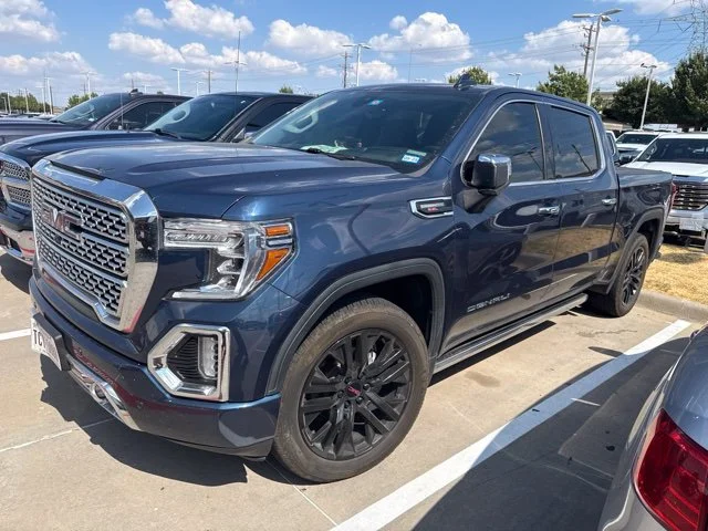 Used 2022 PACIFIC BLUE METALLIC GMC Denali image 2