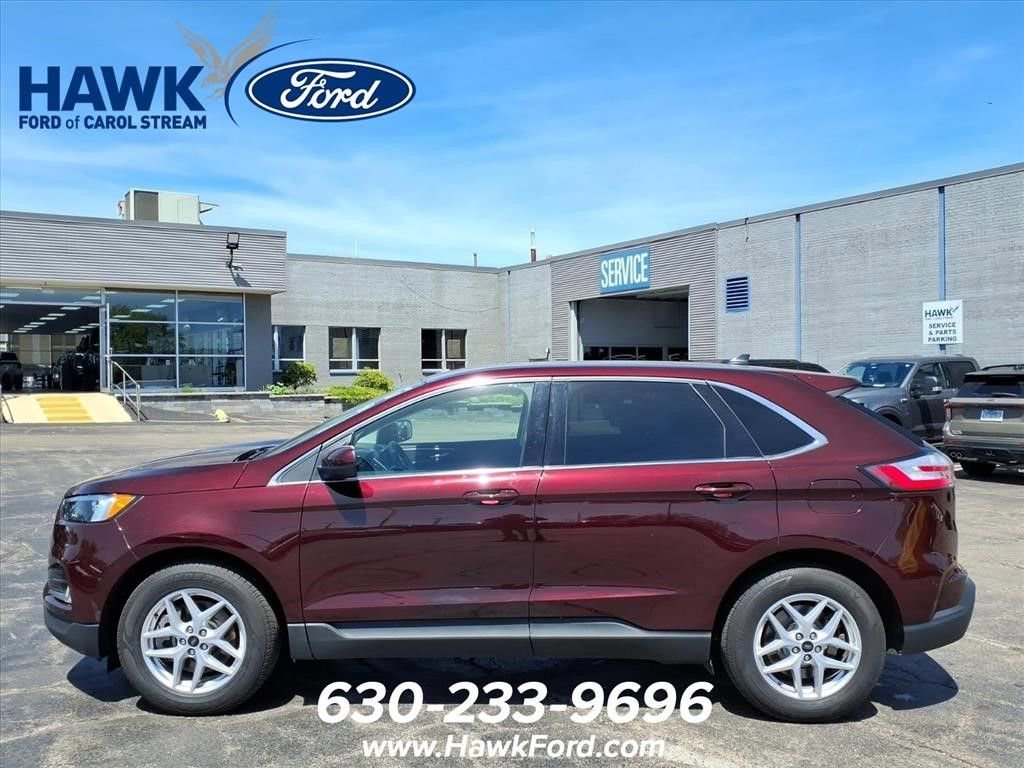 Certified Used 2024 Red Ford SEL image 4