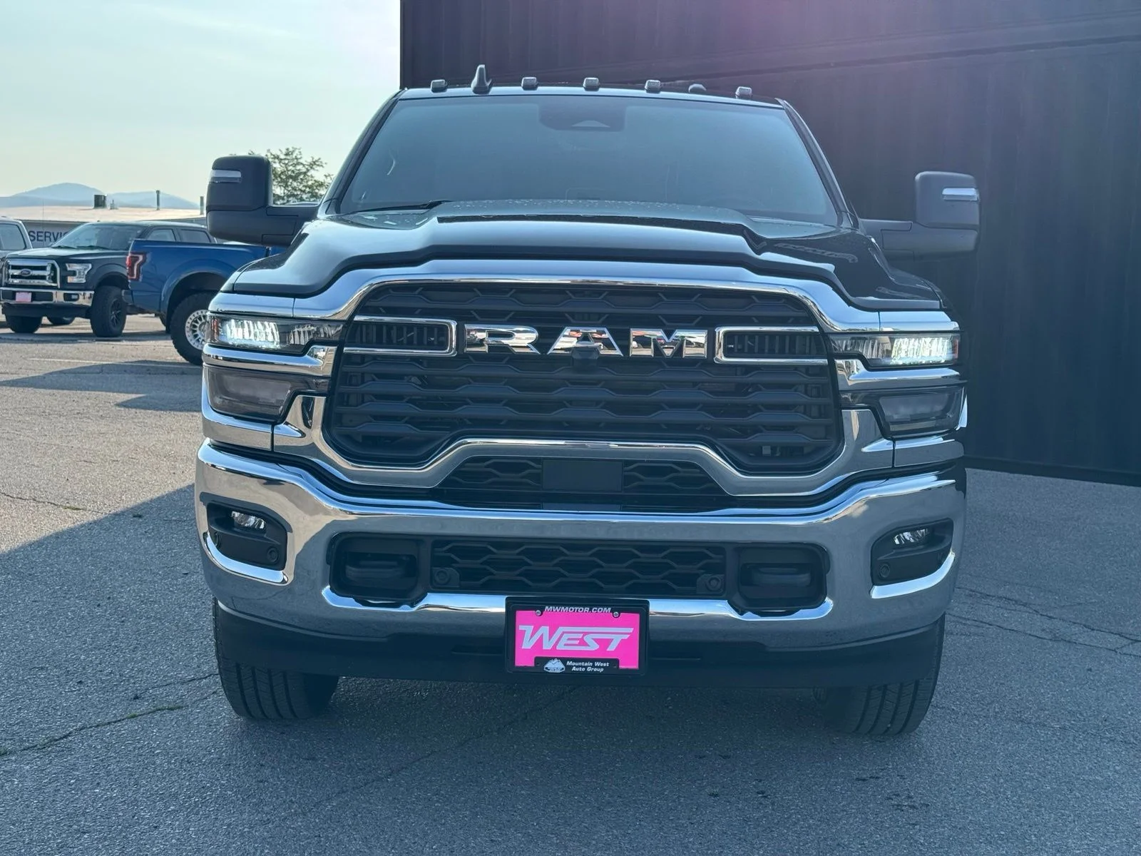 New 2026 Forged Blue Metallic Exterior Paint RAM Tradesman image 2