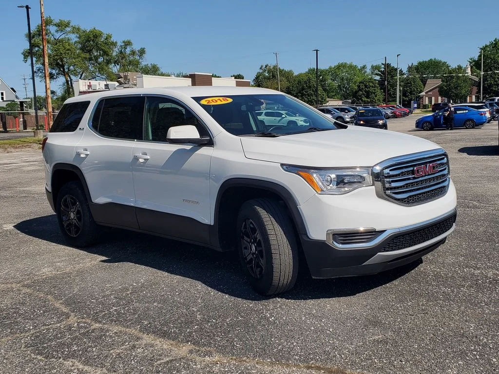 Used 2019 GMC Acadia SLE-1 with VIN 1GKKNKLA3KZ121781 for sale in Saginaw, MI