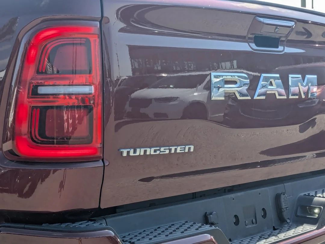 Certified Used 2025 Red RAM Tungsten - - 4x4 - Indigo Sea Salt Leather - Bed Utility Grp - Trailer Pkg & More! image 11
