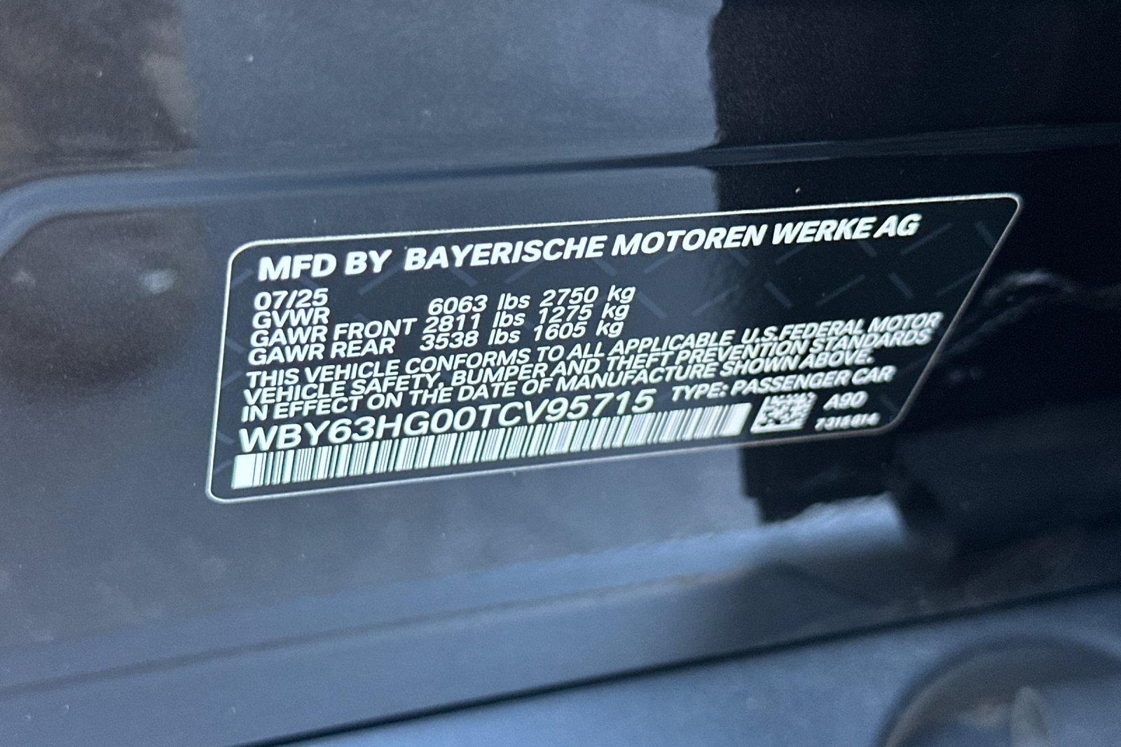 Certified Used 2026 Dark Graphite Metallic BMW eDrive40 image 27