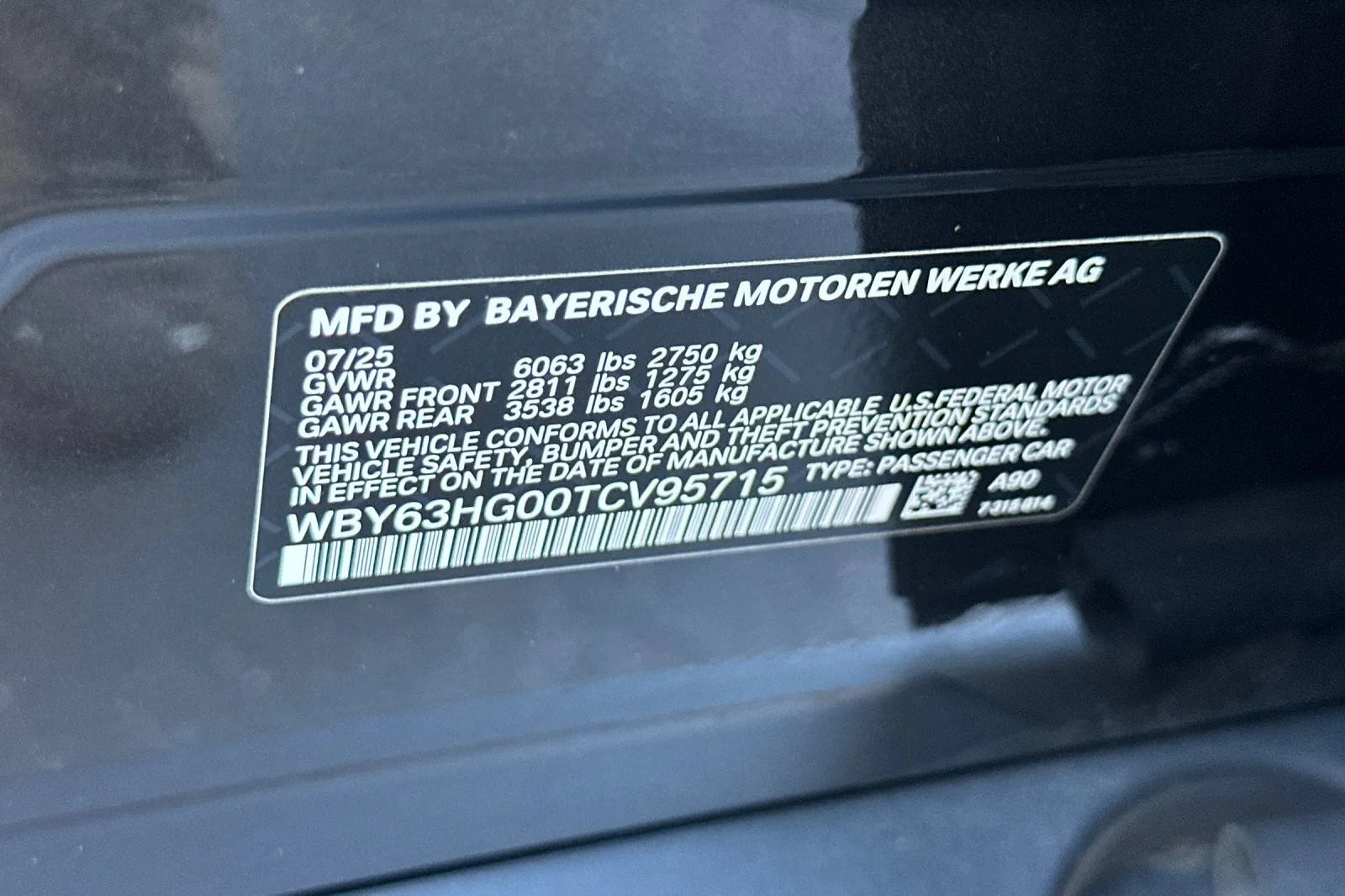 Certified Used 2026 Dark Graphite Metallic BMW eDrive40 image 27