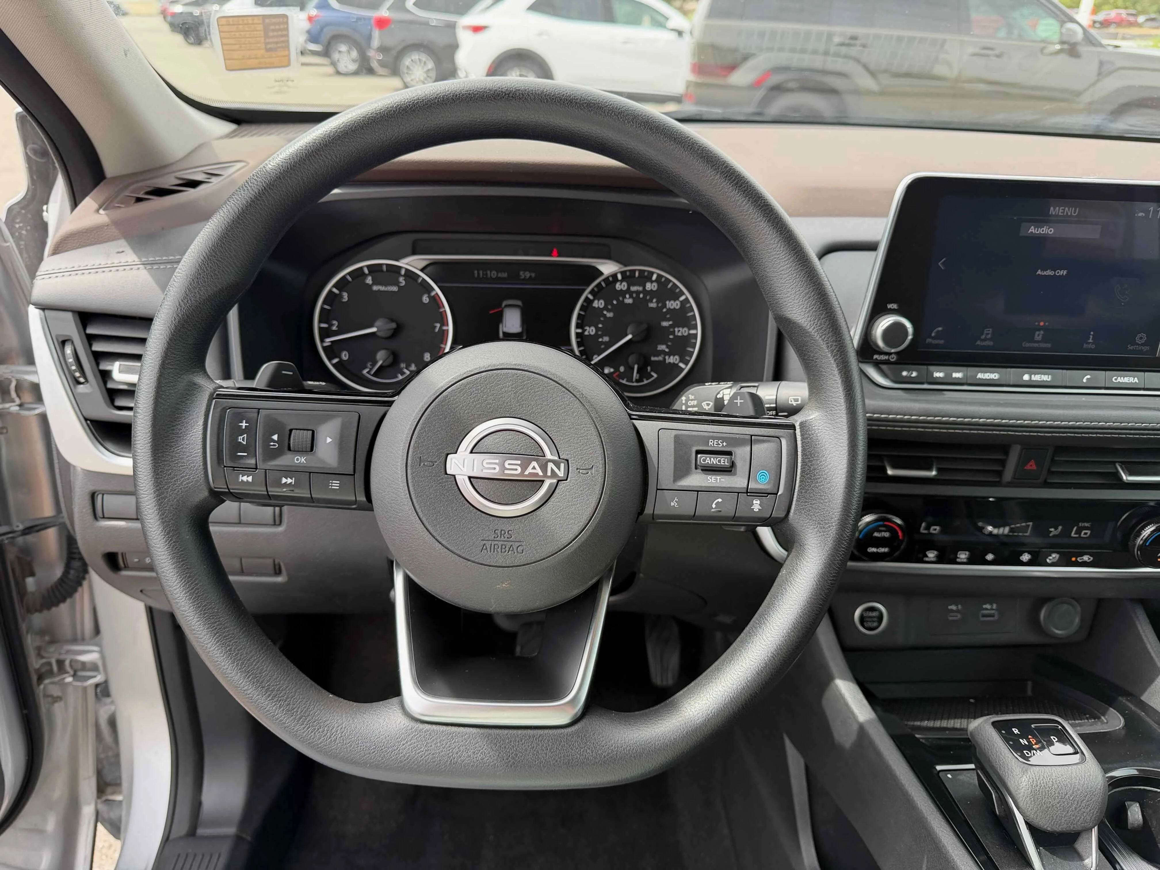 Used 2023 Brilliant Silver Metallic Nissan SV image 3