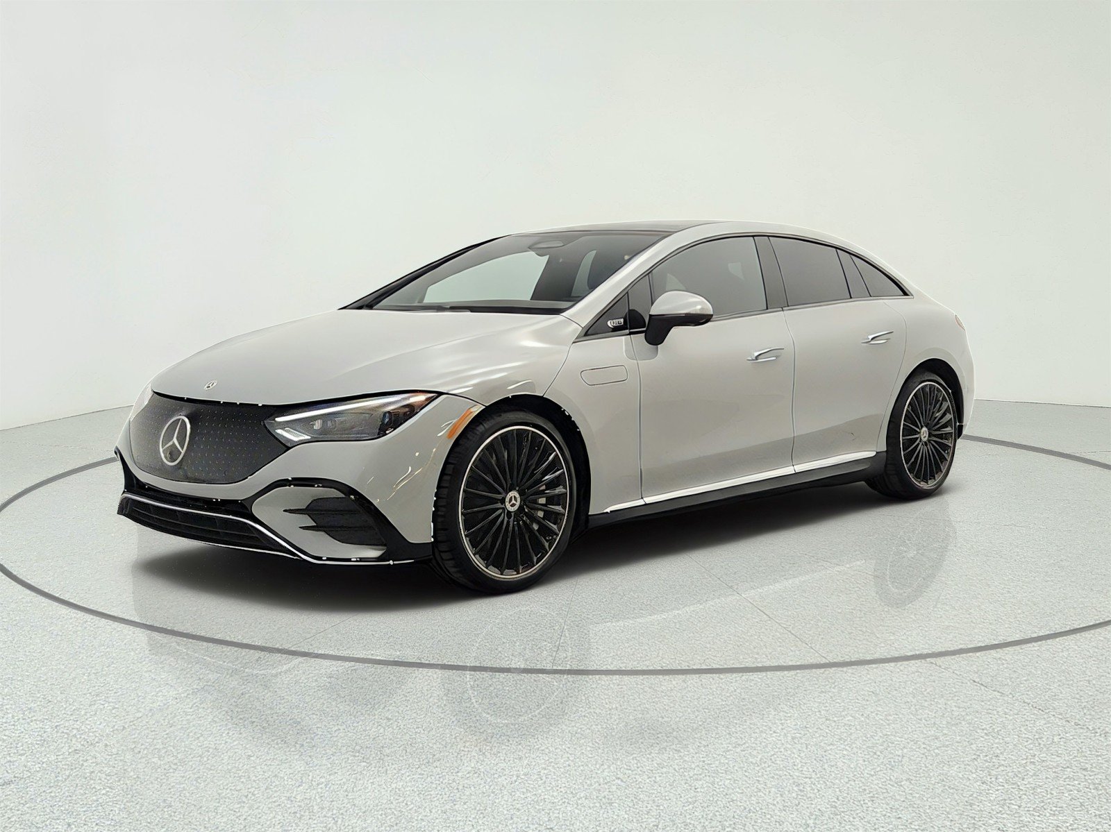 Certified Used 2023 MANUFAKTUR Alpine Grey Mercedes-Benz EQE 350 4MATIC®+ Sedan image 1
