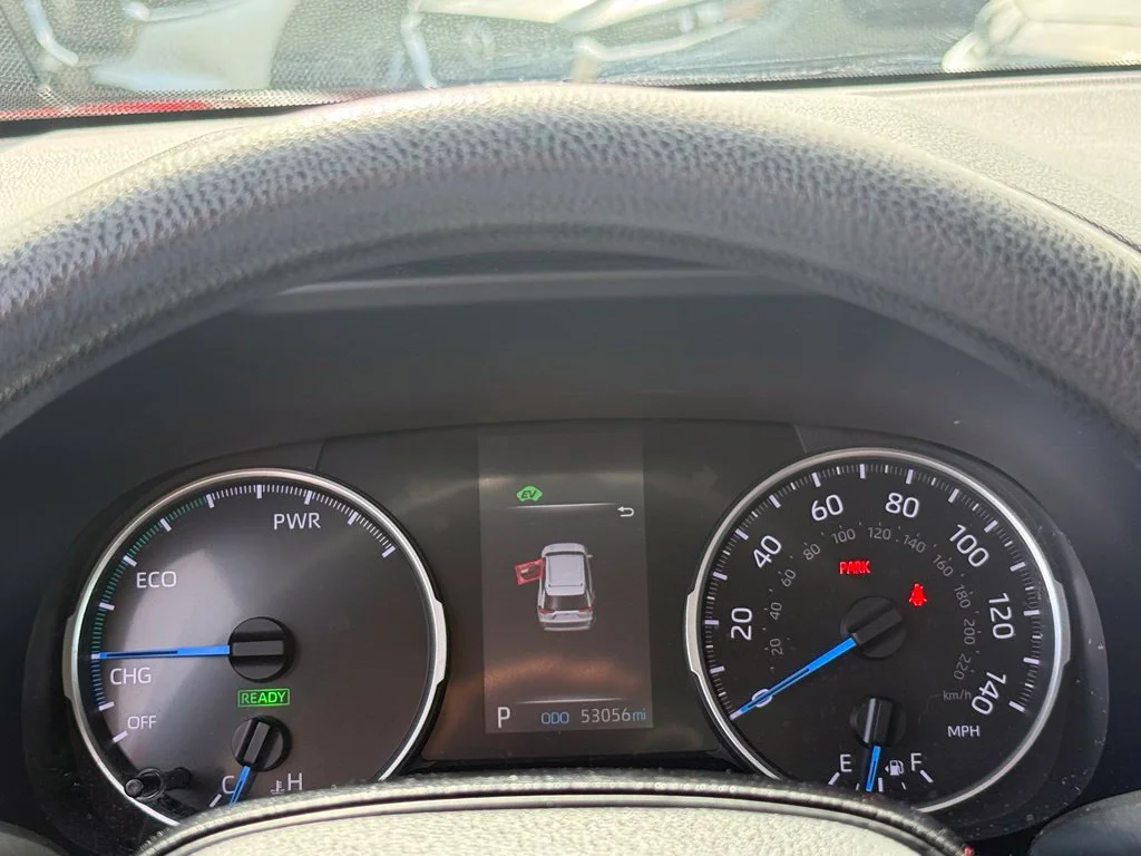 Used 2021 Ruby Flare Pearl Toyota LE image 13