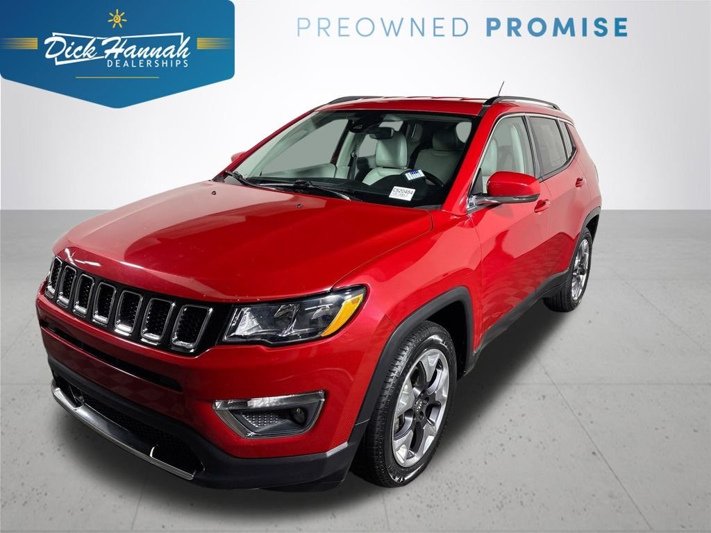 Used 2021 Red Jeep Limited image 1