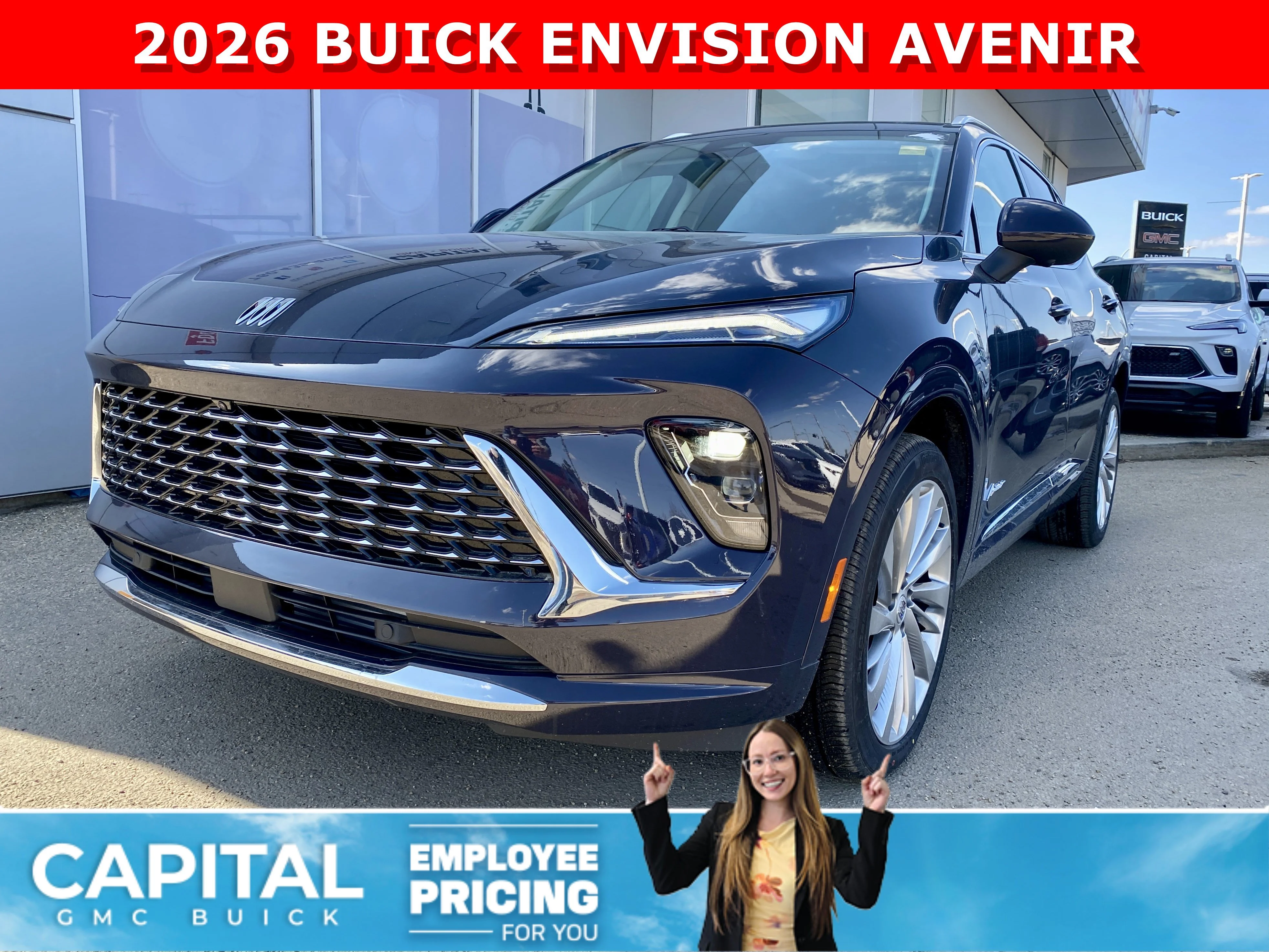 New 2026 MIDNIGHT OPAL Buick Avenir image 1