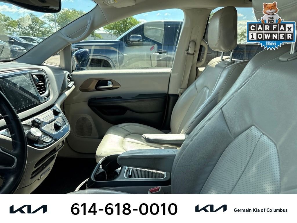 Used 2017 Blue Chrysler Touring L Plus image 7